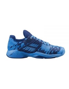 Tennis Schoenen Babolat Heren Propulse Fury All Court Blauw 