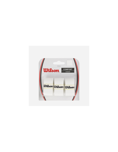 Wilson Pro Overgrip White X3 Tennis Overgrips 