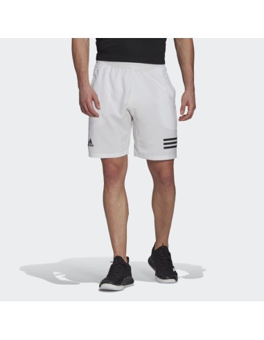 Men's Adidas 3 Stripes White Shorts 