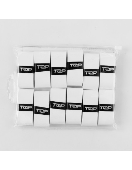 Top Overgrip Blanc /12 voor verbeterde grip en controle 