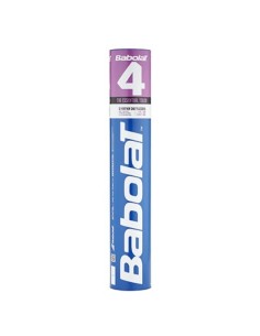 Babolat 4 Feather Badminton Shuttlecocks 
