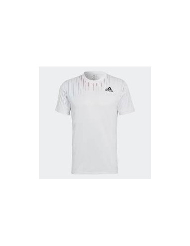 Adidas Melbourne Freelift Printed T-Shirt for Enhanced Performance 