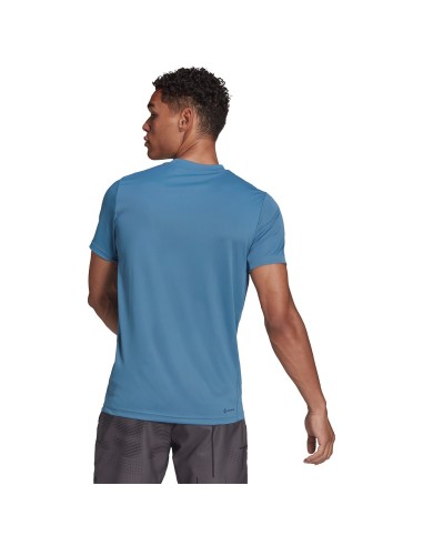 Tee-Shirt Adidas Club Graph Bleu 