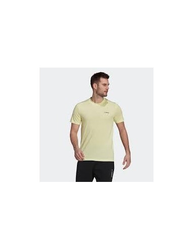 Tee-Shirt Adidas Terrex Tivid Jaune 