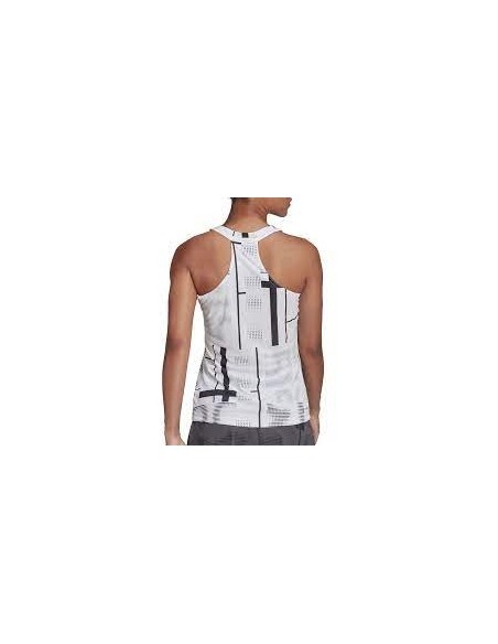 Adidas Women's Club Graph White Tank Top 