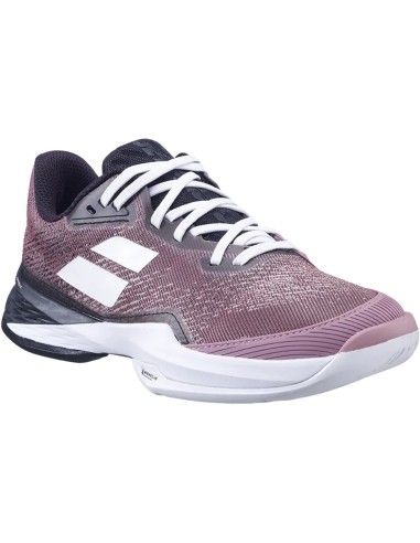 Chaussures Tennis Babolat Femme Jet Mach All Court Rose/Noir 