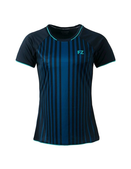 T-Shirt Forza Damen Seco Blau für optimales Tennisspiel 