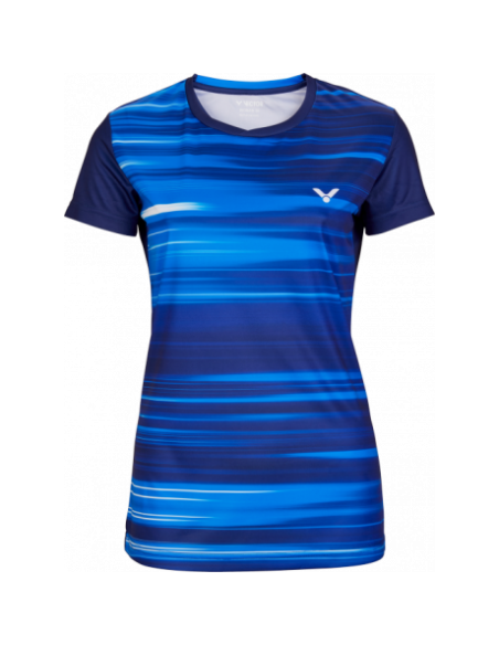 Tee-Shirt Victor T-04100 B Vrouwen Blauw 
