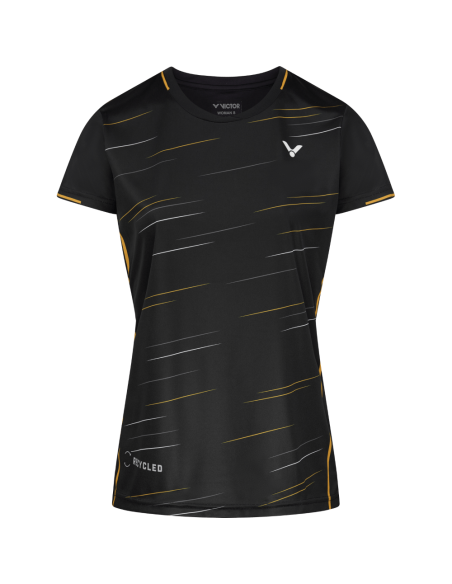 Tee-Shirt Victor T-24100 C Femme Noir 2022 