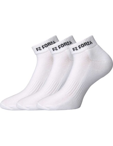 Forza Comfort Kurze Socken Weiß (3er-Pack) 