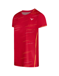Camiseta Victor T-24101 D Mujer Roja 2022