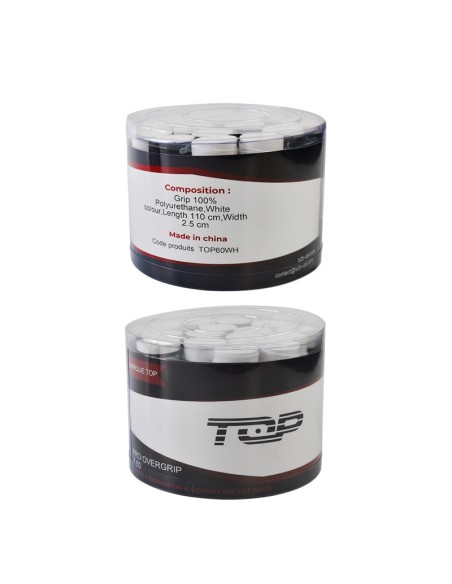 Top Overgrip Pack of 60 Racket Sports 