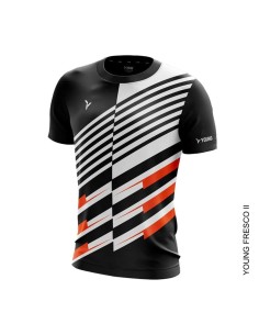 T-Shirt Young Fresco 2 Crew Neck Unisex (Schwarz) 