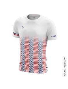 T-shirt Young Fresco 5 crew neck (white) 