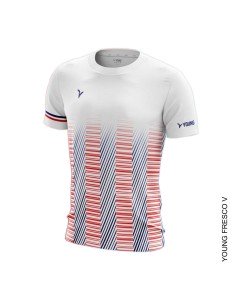 T-shirt Young Fresco 5 crew neck (white)