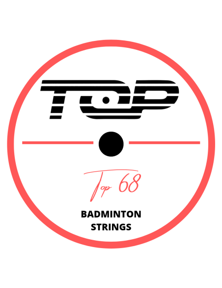 Top 68 Badmintonsaite (200m Rolle) - Hochwertiges Badminton-Saitenmaterial 