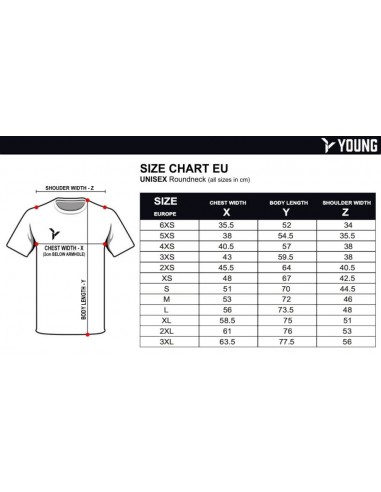T-shirt Young C18001  (Black) 