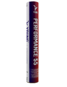 Volants van badmintonveren Plumes Young Performance 55