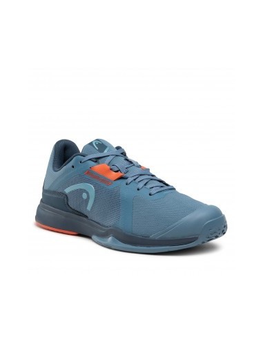 Chaussures Tennis Head Homme Sprint Team 3.5 Bleu Orange 2022 