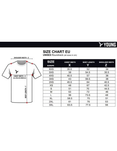 T-Shirt Young Fresco 9 Crew Neck Unisexe (Schwarz)  T-Shirt Young Fresco 9 Crew Neck Unisexe (Schwarz)