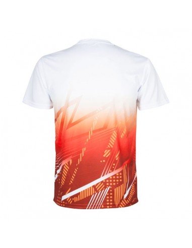 Apacs RN10126-AT Unisex T-shirt White/Red 