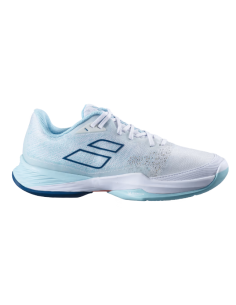 Tennisschoenen Babolat Dames Jet Mach 3 All Court Wit