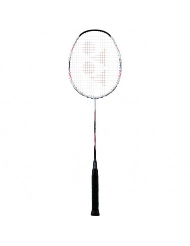 Raquette de badminton Yonex Nanoray 200 Aero Blanche-Rouge (cordée)