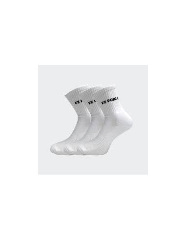 Socks Forza Comfort Long White (x3) 