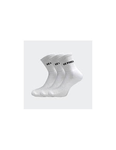 Socks Forza Comfort Long White (x3) 