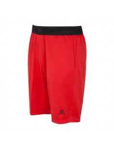 Pantalones cortos Apacs BSH 117-AT para hombre (Rojo) - Ideal para el rendimiento en el tenis 