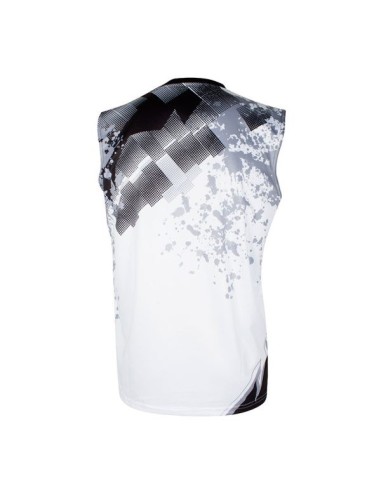 Apacs SL 22210-AT Herren Ärmelloses T-Shirt (Weiß) 