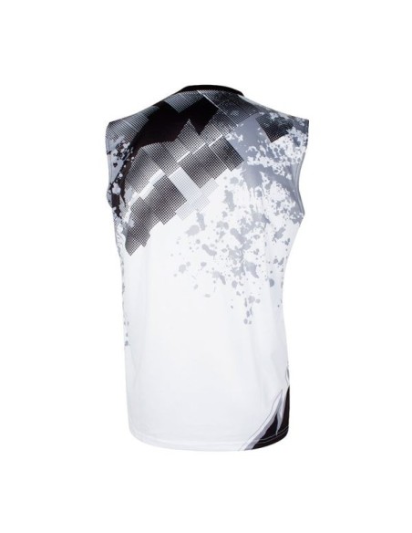 Apacs SL 22210-AT Herren Ärmelloses T-Shirt (Weiß) 