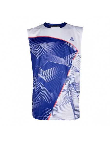 Mouwloos Apacs SL 22211-AT Heren T-shirt (Wit) 