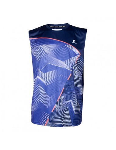 Ärmelloses T-Shirt Apacs SL 22211-AT Herren (Navy) 