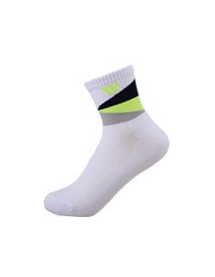 Chaussettes Wish WK-6110 X Unisex (Blanc/Noir/Vert)