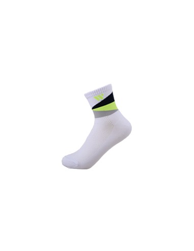 Chaussettes Wish WK-6110 X Unisex (Blanc/Noir/Vert) 