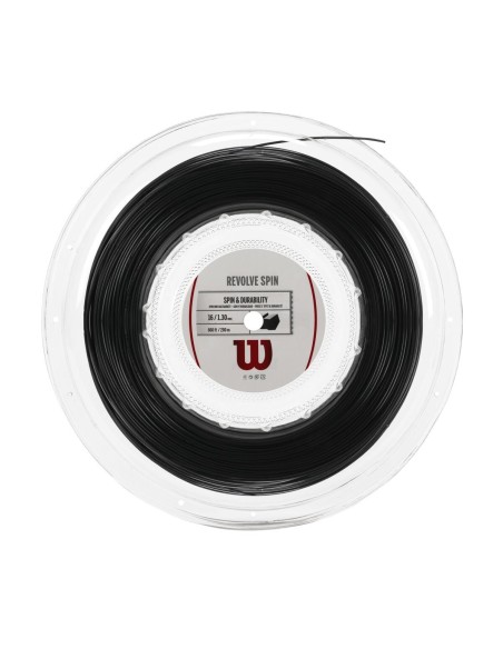 Tennissaite Wilson Revolve Spin 17 (Schwarz) - Produktbeschreibung für SEO 