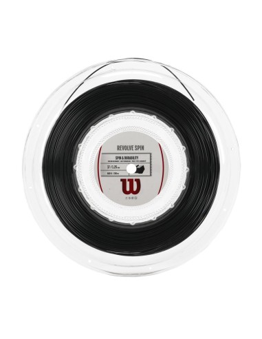 Bobines Cordage Wilson Revolve Spin 17 (Noir) 