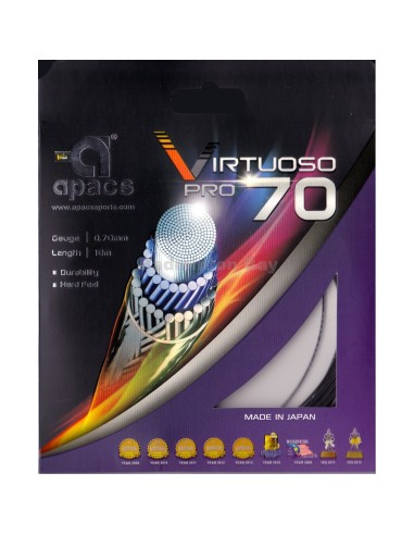 Set Cordage Apacs Virtuoso Pro 70 