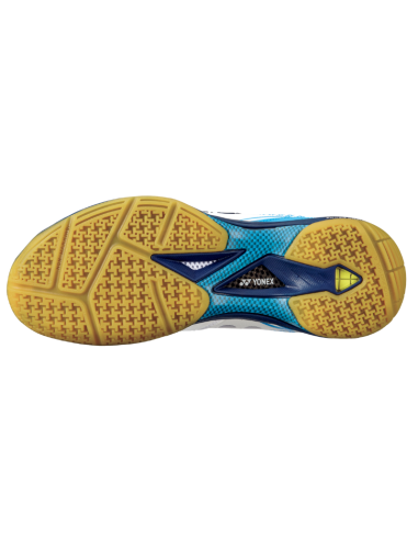 Yonex Men's PC-65 Z3 Shoes (White/Ocean) 
