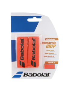 Grip Babolat Sensation (x2) Orange für besseren Halt und Komfort