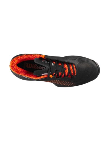 Chaussures Tennis Wilson Swift 1.5 Homme (Noir/Orange) 