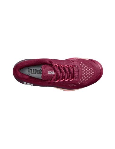 Chaussures Tennis Wilson Rush Pro 4.0 Pro Staff Femme (Rouge) 