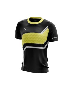 T-Shirt Young Fresco 9 Crew Neck Unisexe (Schwarz) 