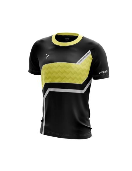 Camiseta Young Fresco 9 Cuello Redondo Unisex (Negro) 