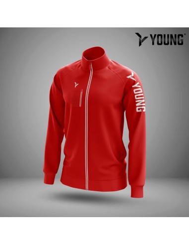 Chándal Young Tour (Rojo) - Ideal para Deportistas Jóvenes  Chándal Young Tour (Rojo) - Ideal para Deportistas Jóvenes