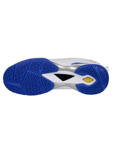 Zapatillas de Bádminton Apacs Pro 776 (Blanco/Azul) 