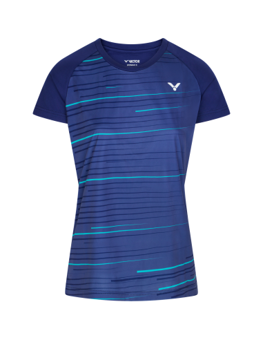 Tee-Shirt Victor T-34100 B Femme Bleu 