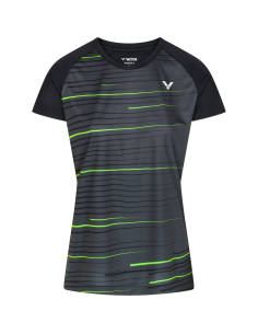 Victor T-34101 C Women's Black Tee-Shirt 2023