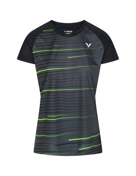 Tee-Shirt Victor T-34101 C Femme Noir 2023 